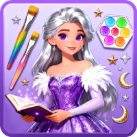Princess Game Fantasy Coloring